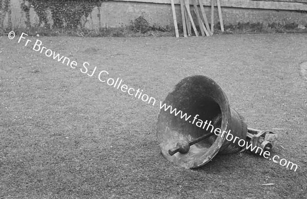 CHURCH DAMAGED BY LIGHTNING   THE BELL FALLEN